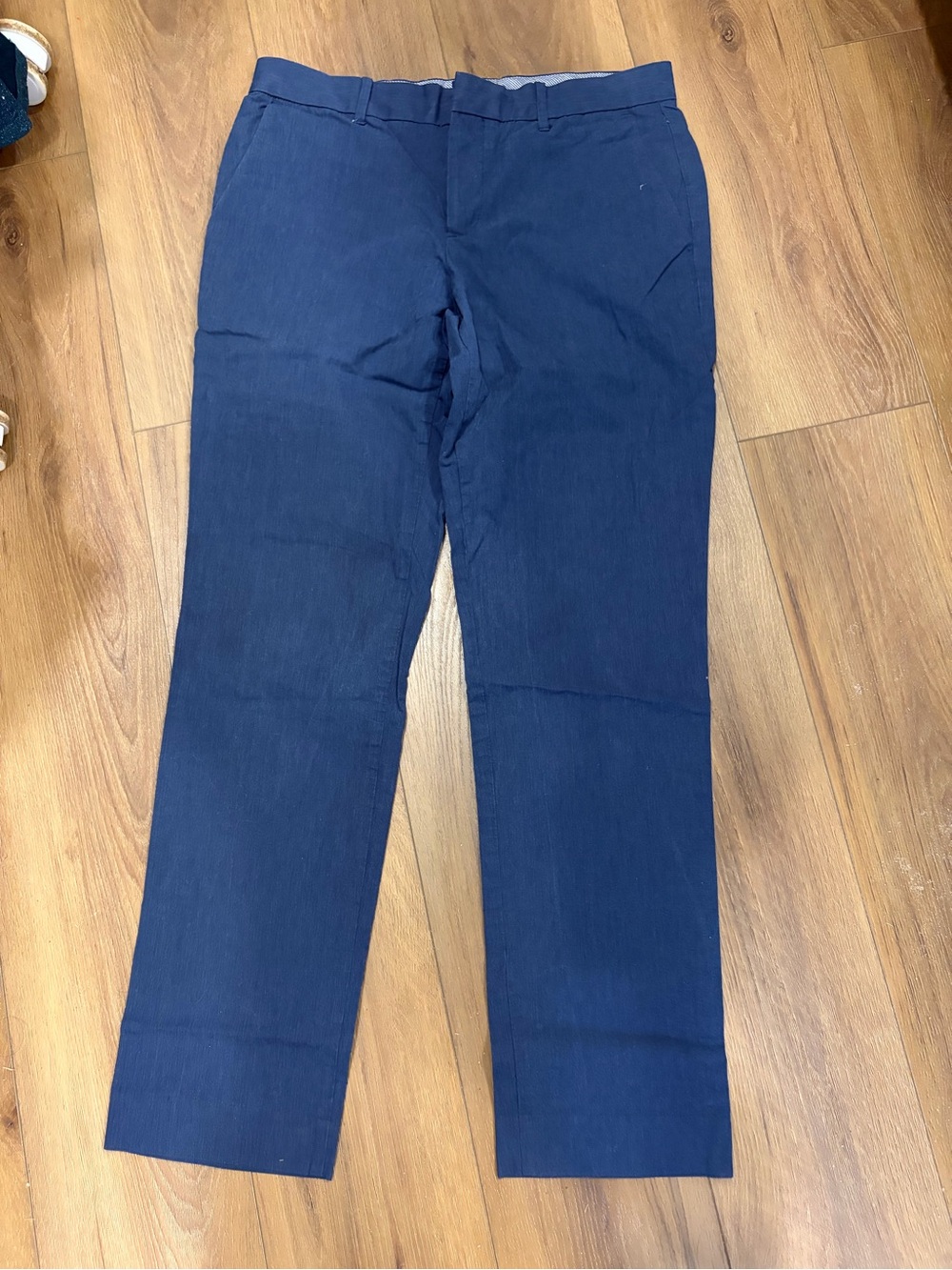 Gap Khakis Tailored Slim Fit Navy Dress Pants 31x32